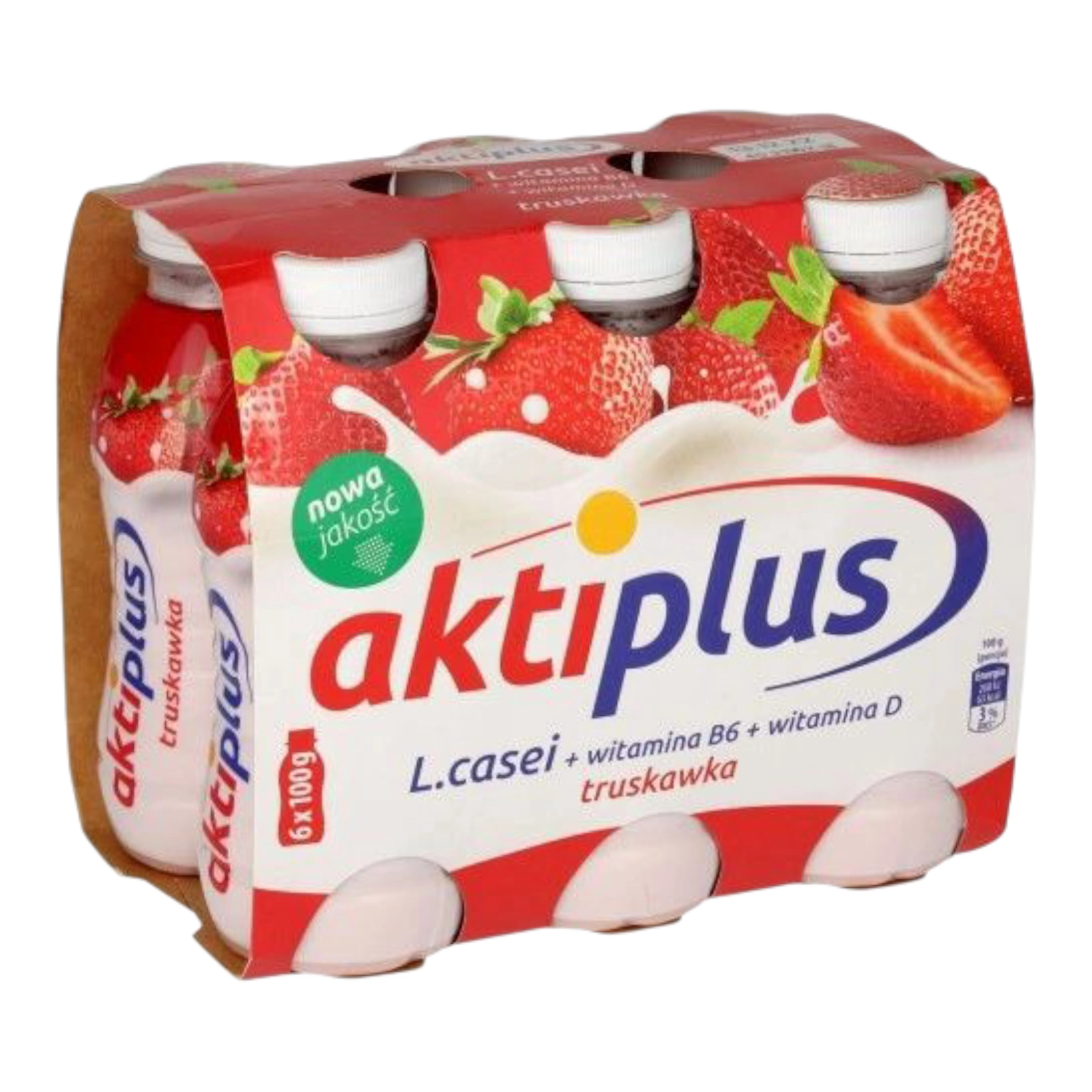 Йогурт actiplus x6 полуниця