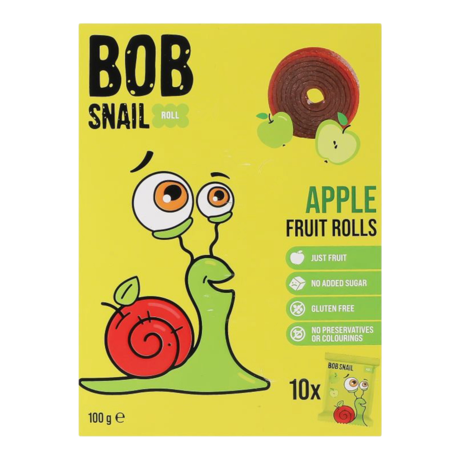 BOB Snail цукерки 100г яблуко