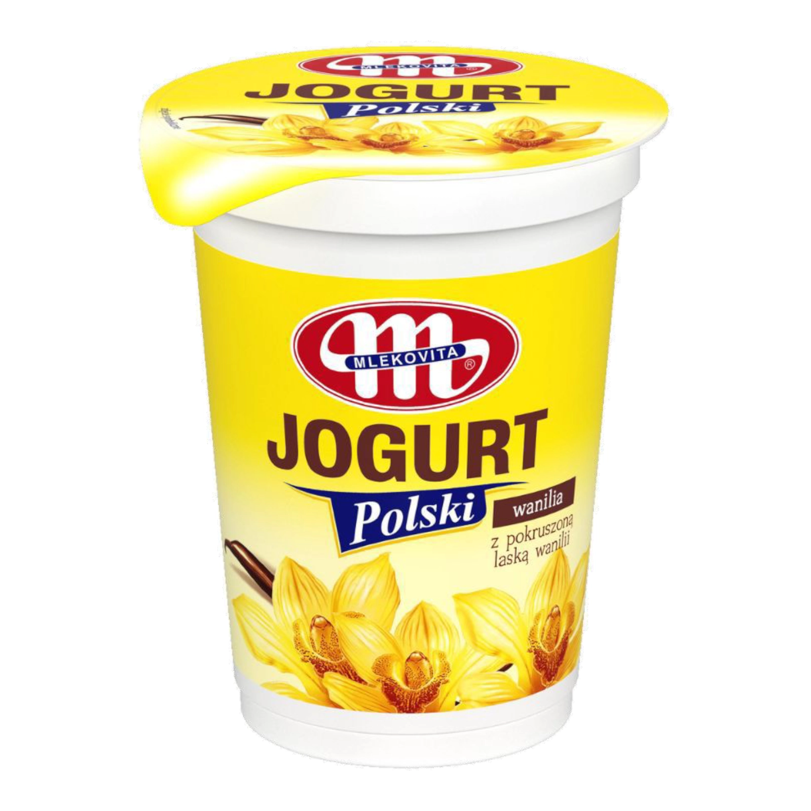 Йогурт Mlekovita 350g Ваніль