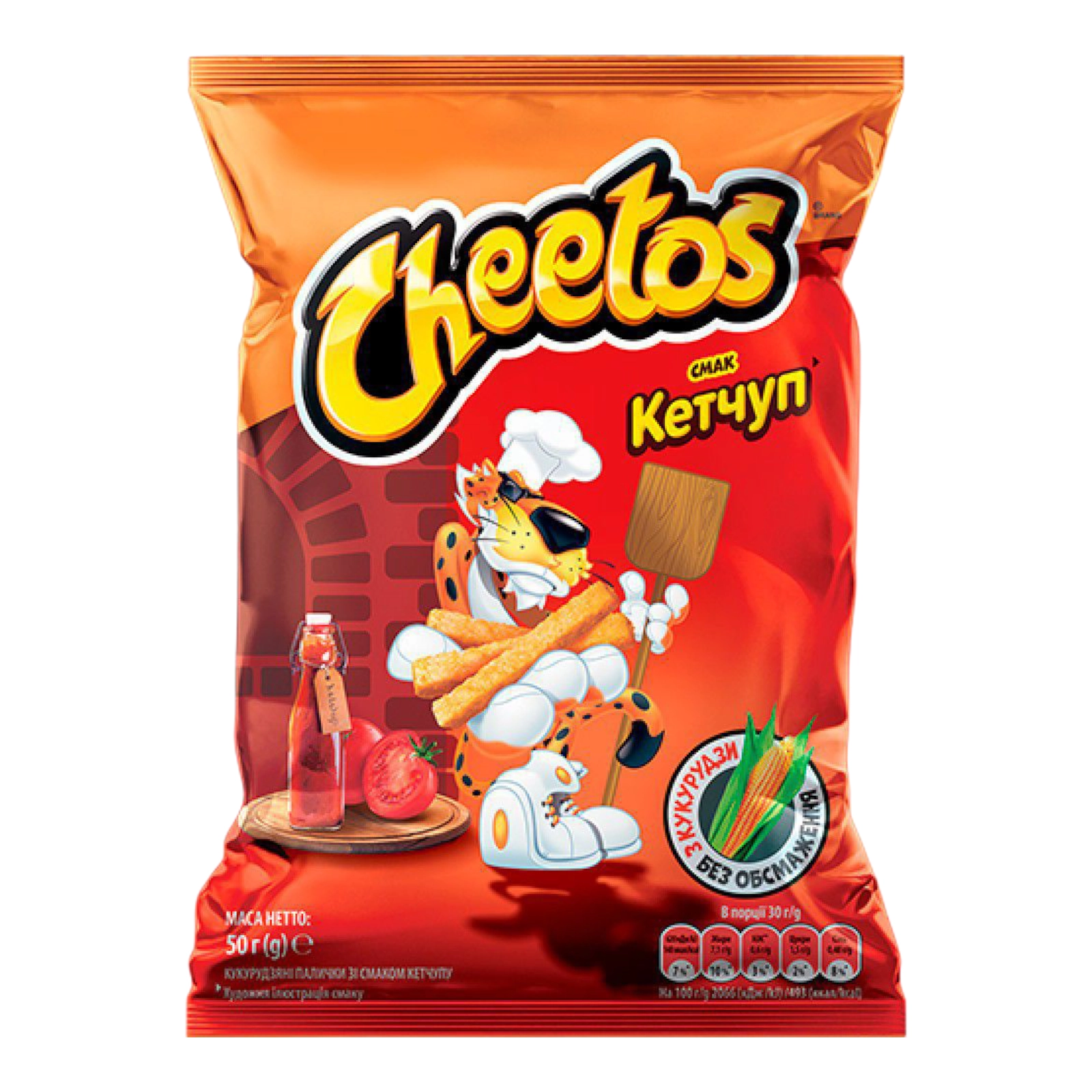 Сухарики Cheetos кетчуп 50гр