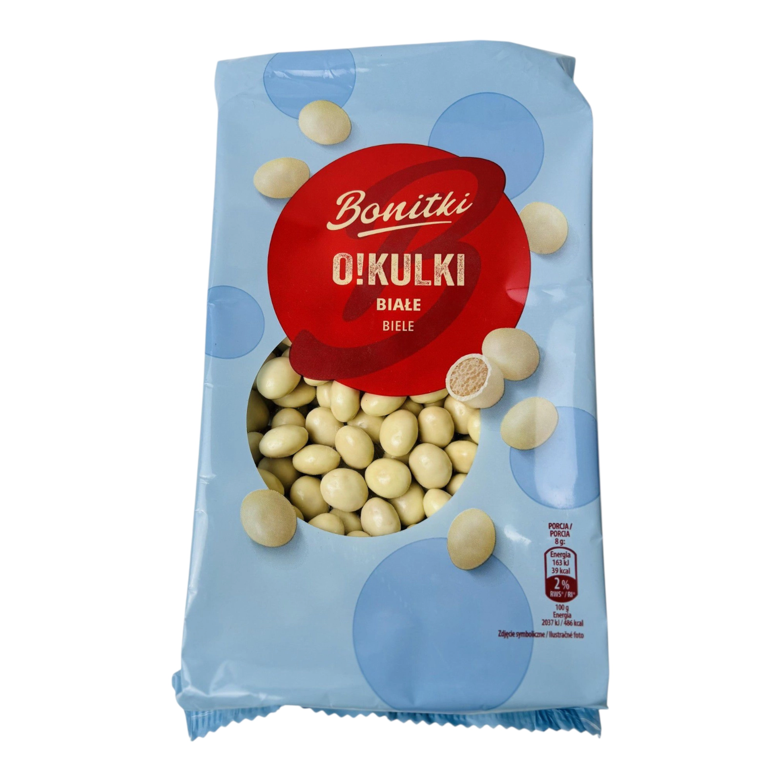 Bonitki окульки білий