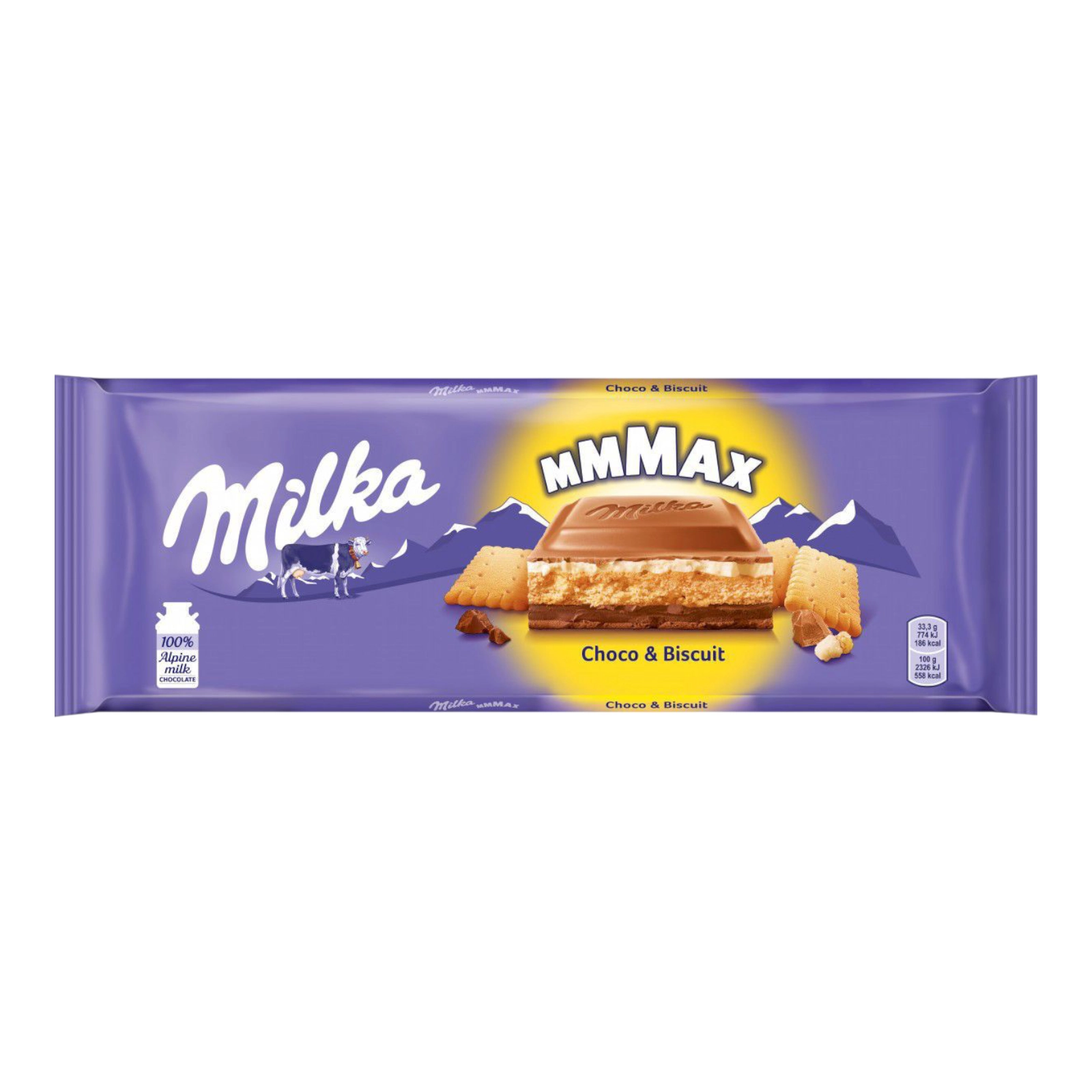 Шоколодка Milka 300g Choco Biscuit