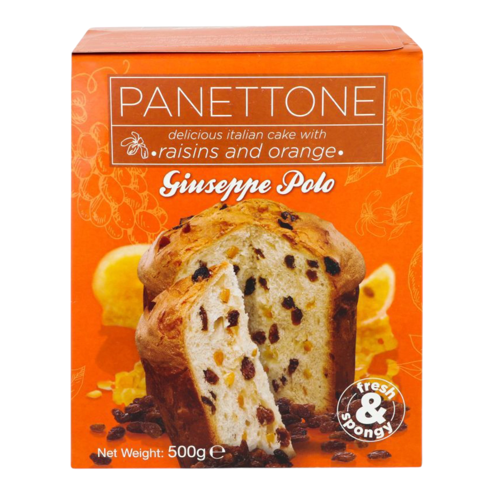 Панатона Raisins and orange 500g