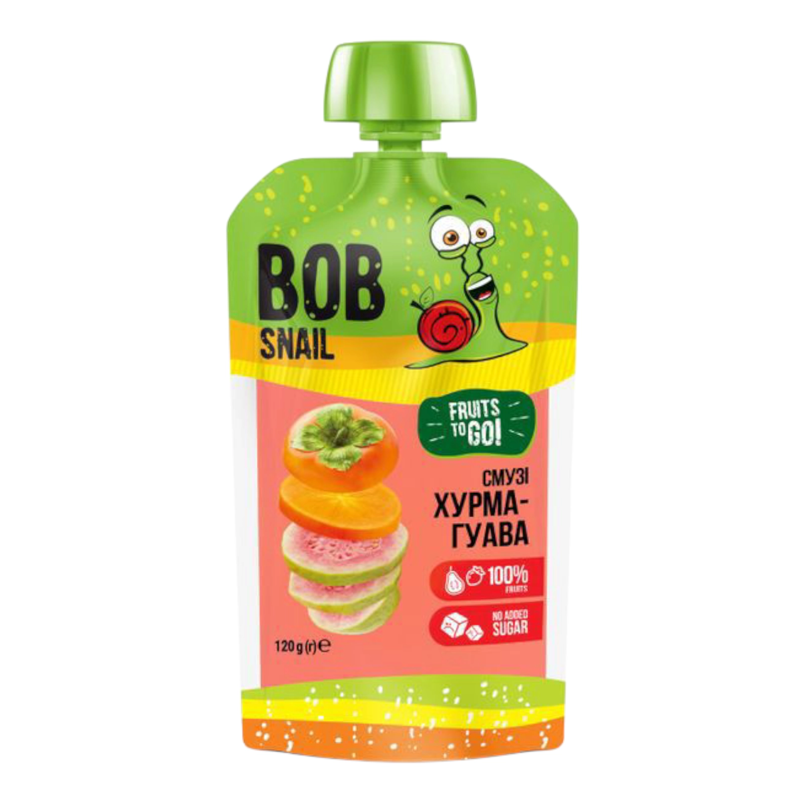 BOB Snail Смузі 120g Хурма-гуава