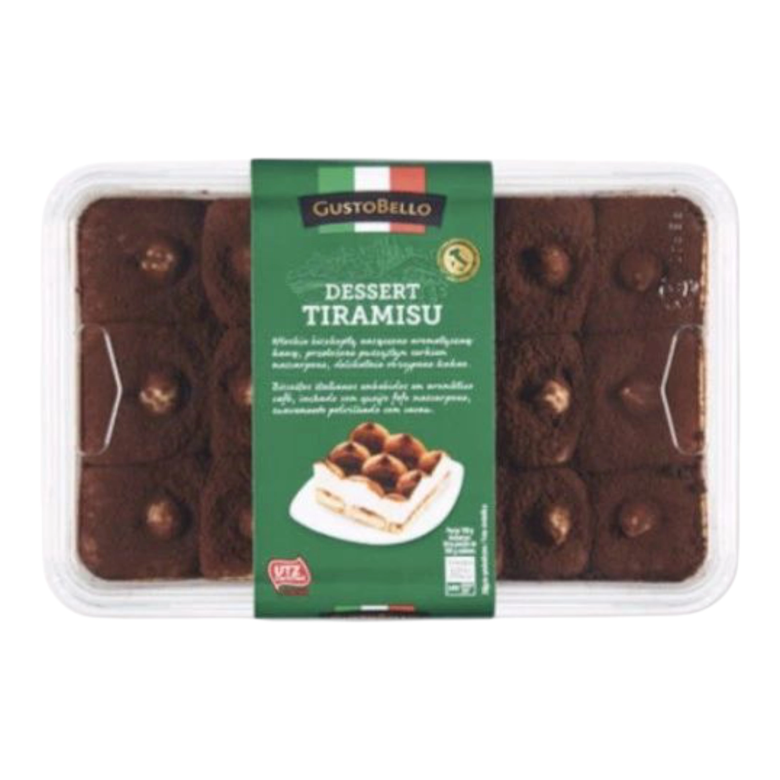 Десерт Tiramisu Gusto Bello 500g