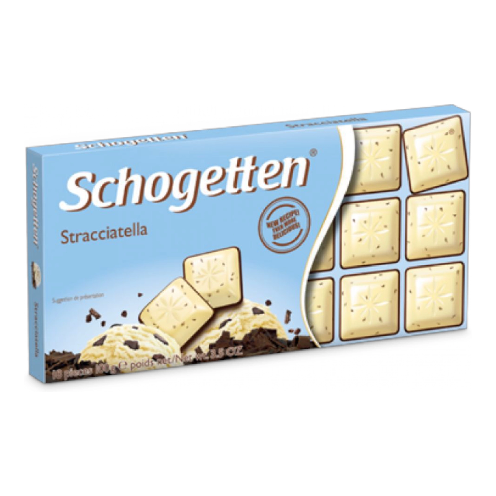 Шок Schogetten 100g Stracciatella