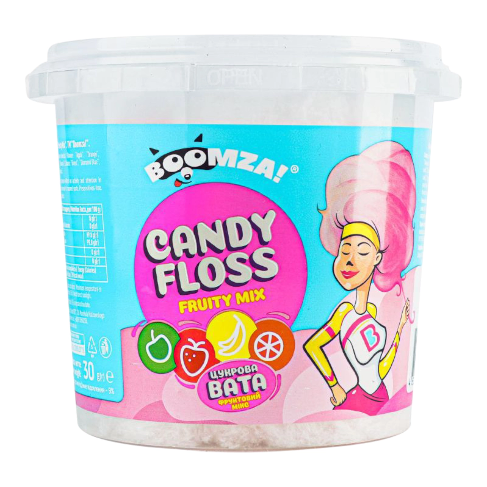 Солодка вата мікс