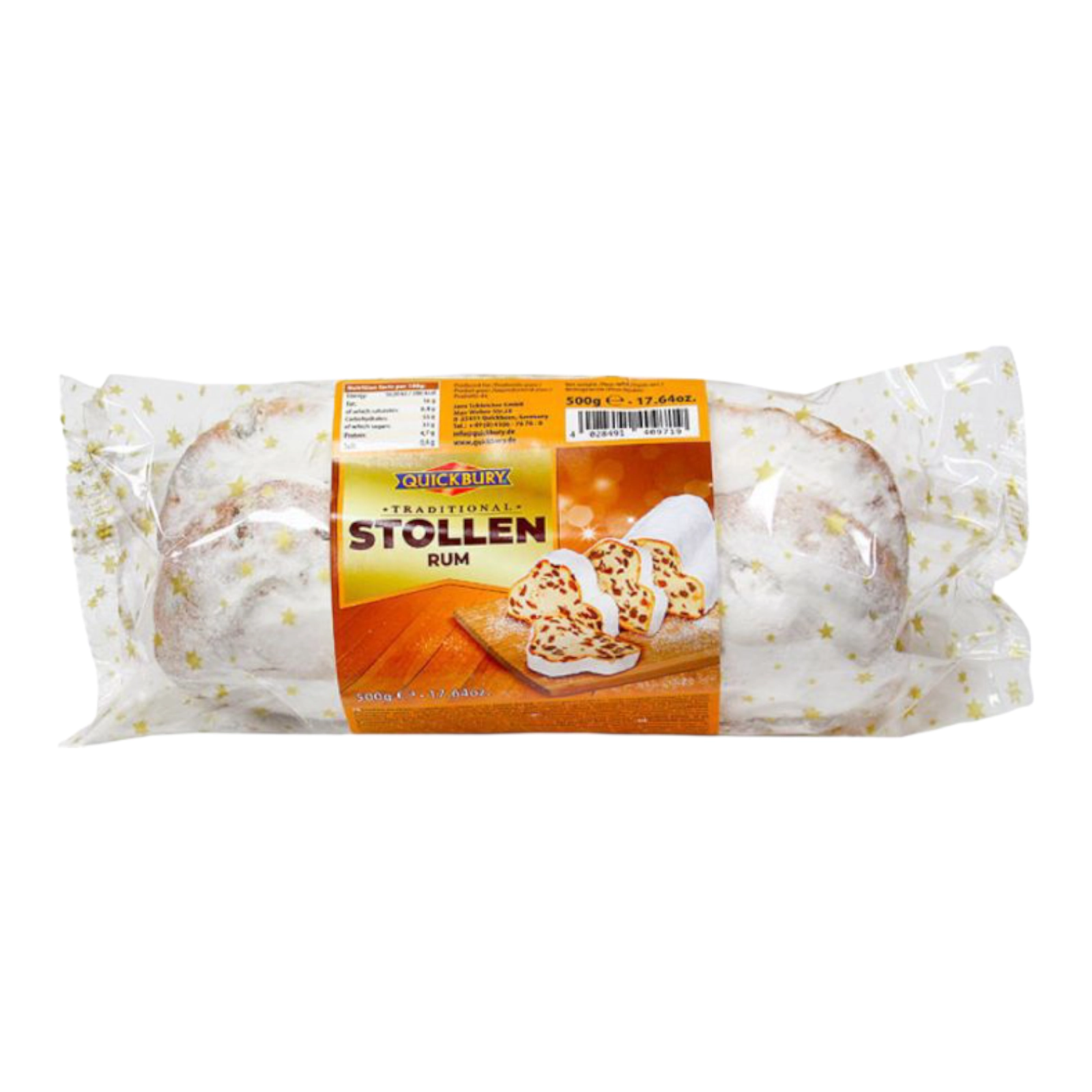 Stollen Marzipan ром 500g