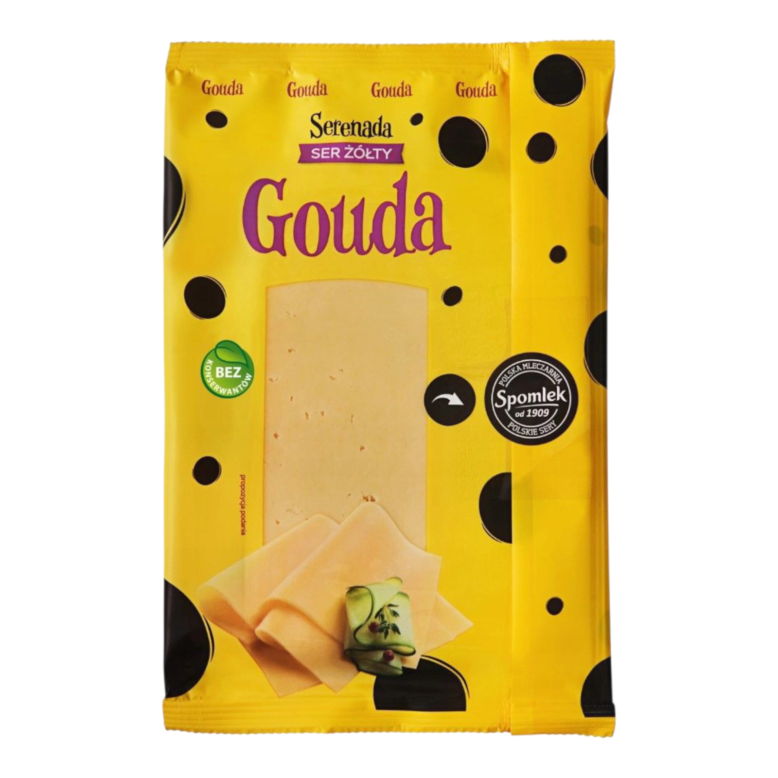 Гауда нарізка 135гр Serenada