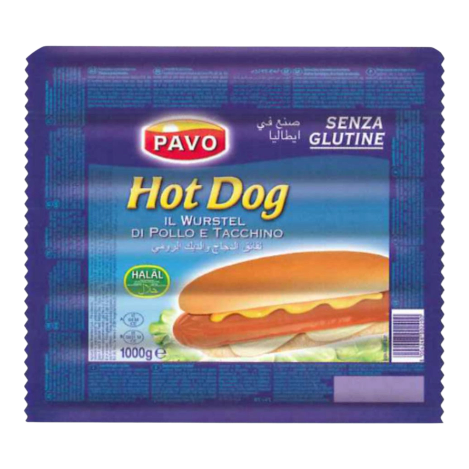 Сосиски Pavo 1kg