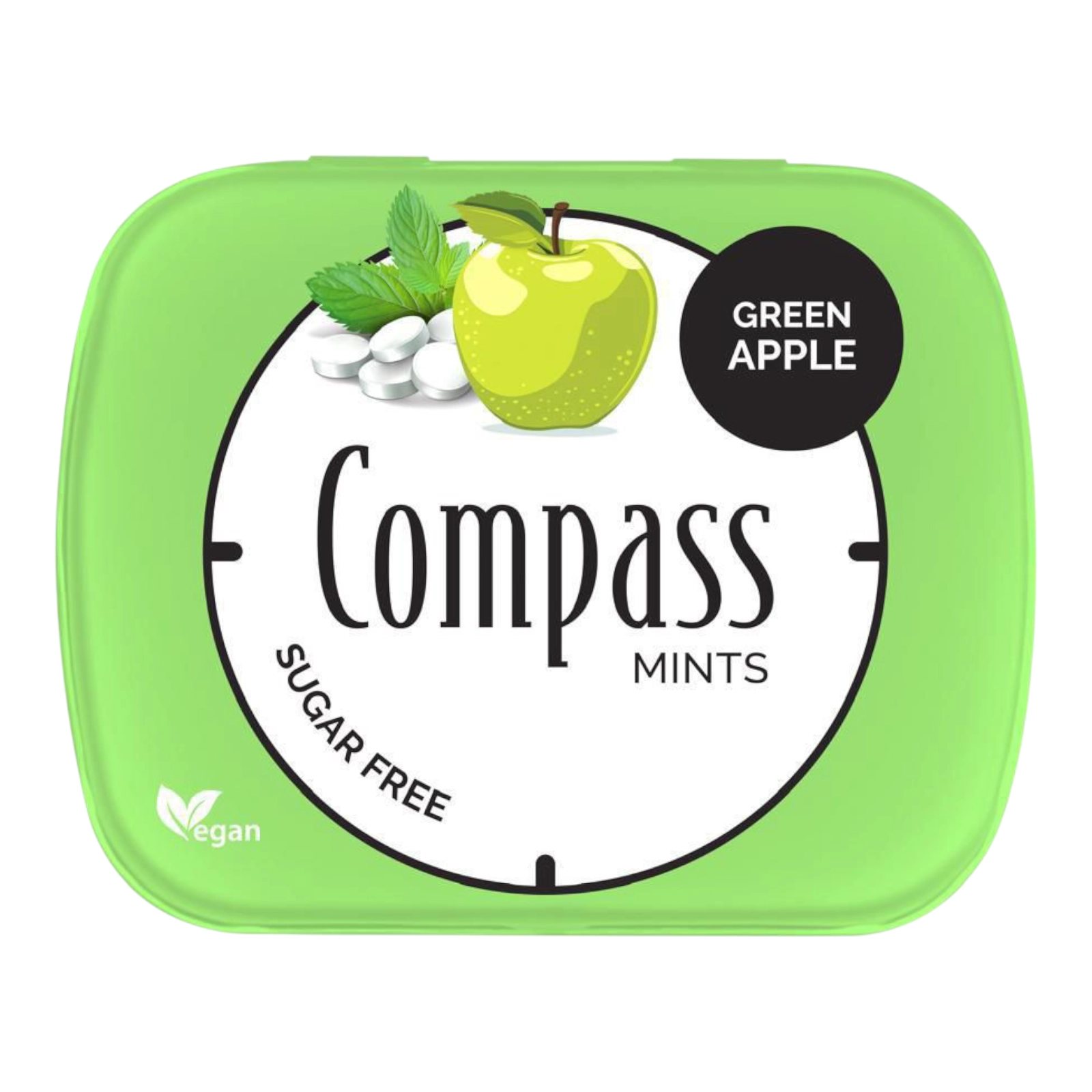 Льодяники Compass Буз цукру Green Apple