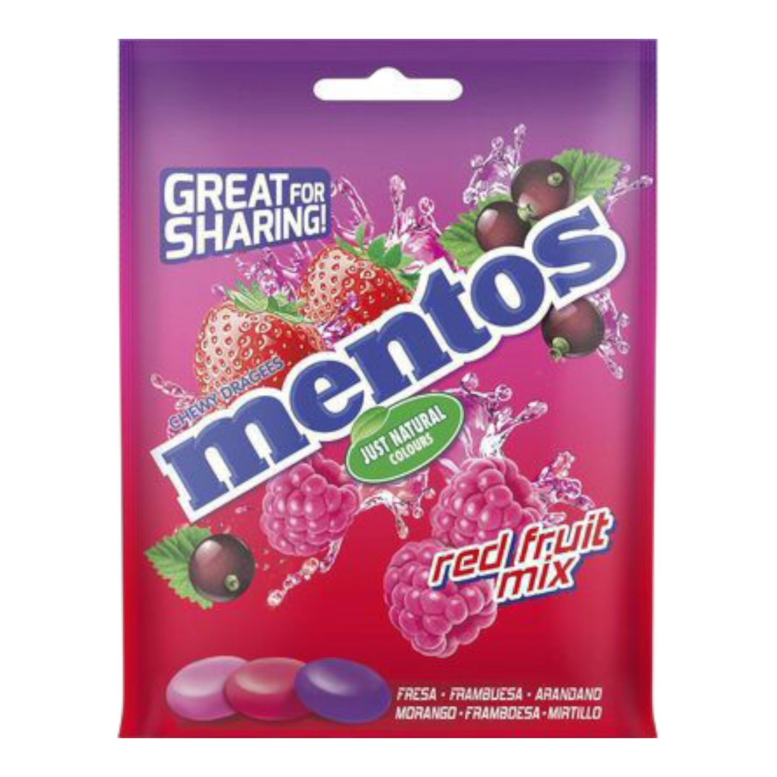Mentos ягода 160g