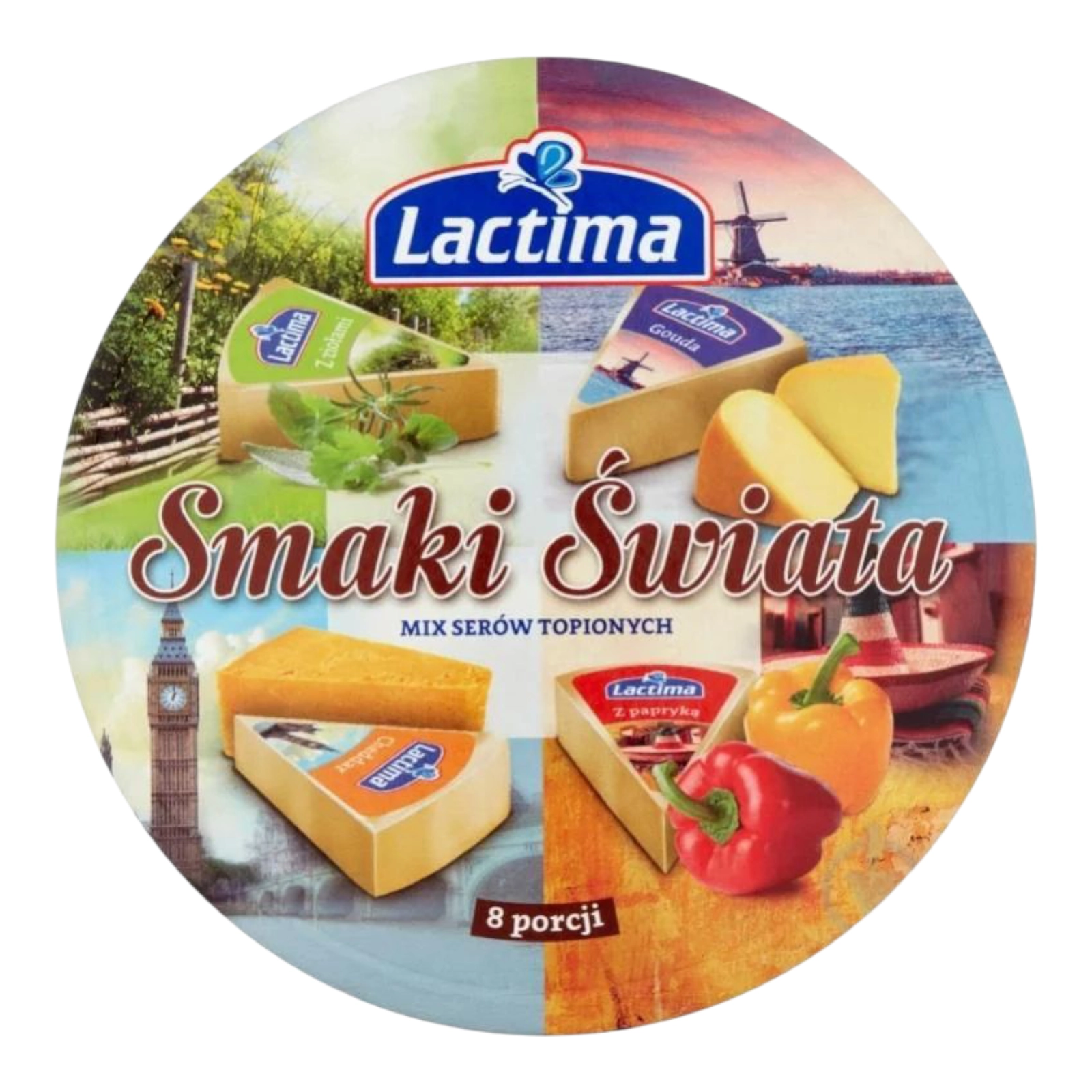 Сир Lactima 4 смаки плавлений