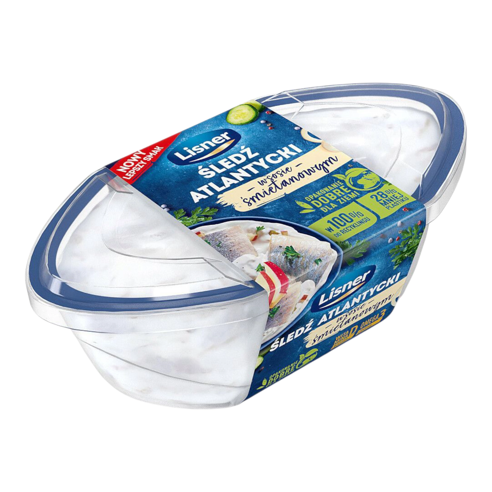 Оселедець Ліснер лодочка 280г