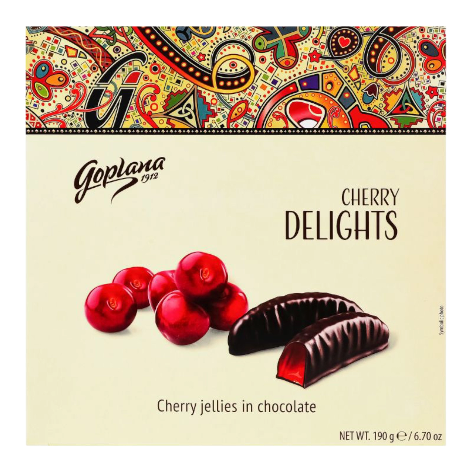 Цукерки Вишня в Шоколаді Гоплана