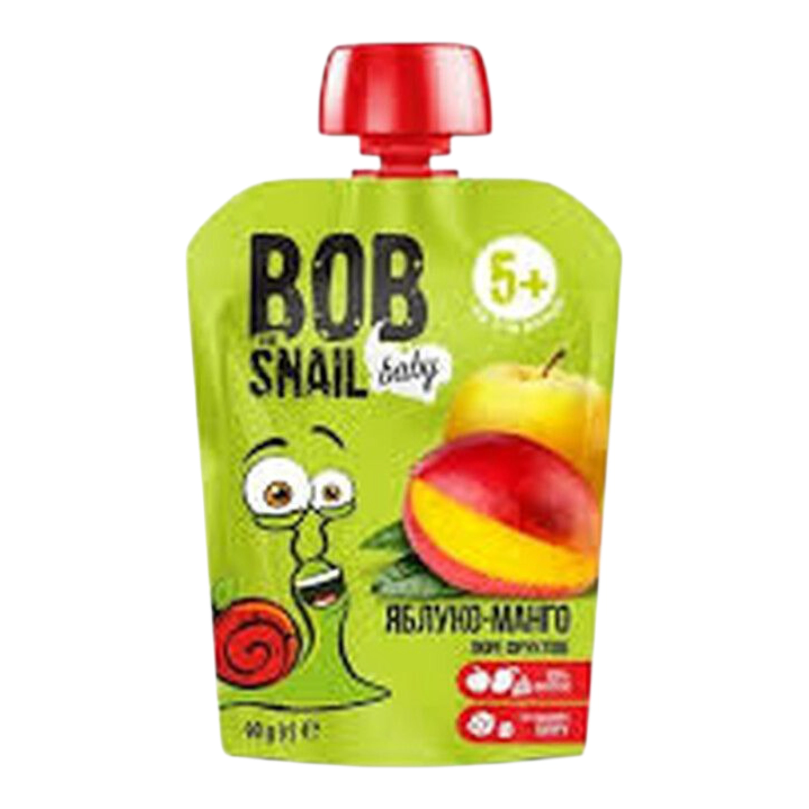 BOB Snail Baby 90g яблуко-манго