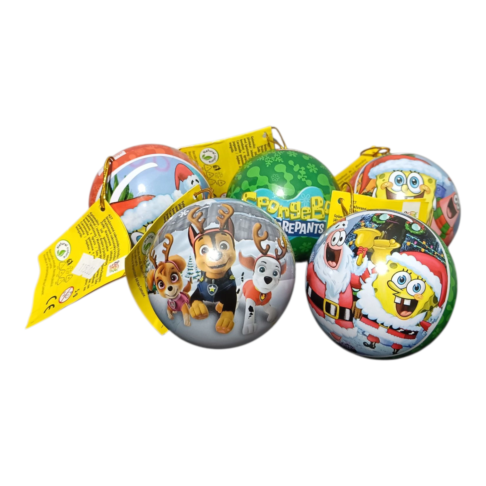 Куля Paw Patrol новорічна з сюрпризом