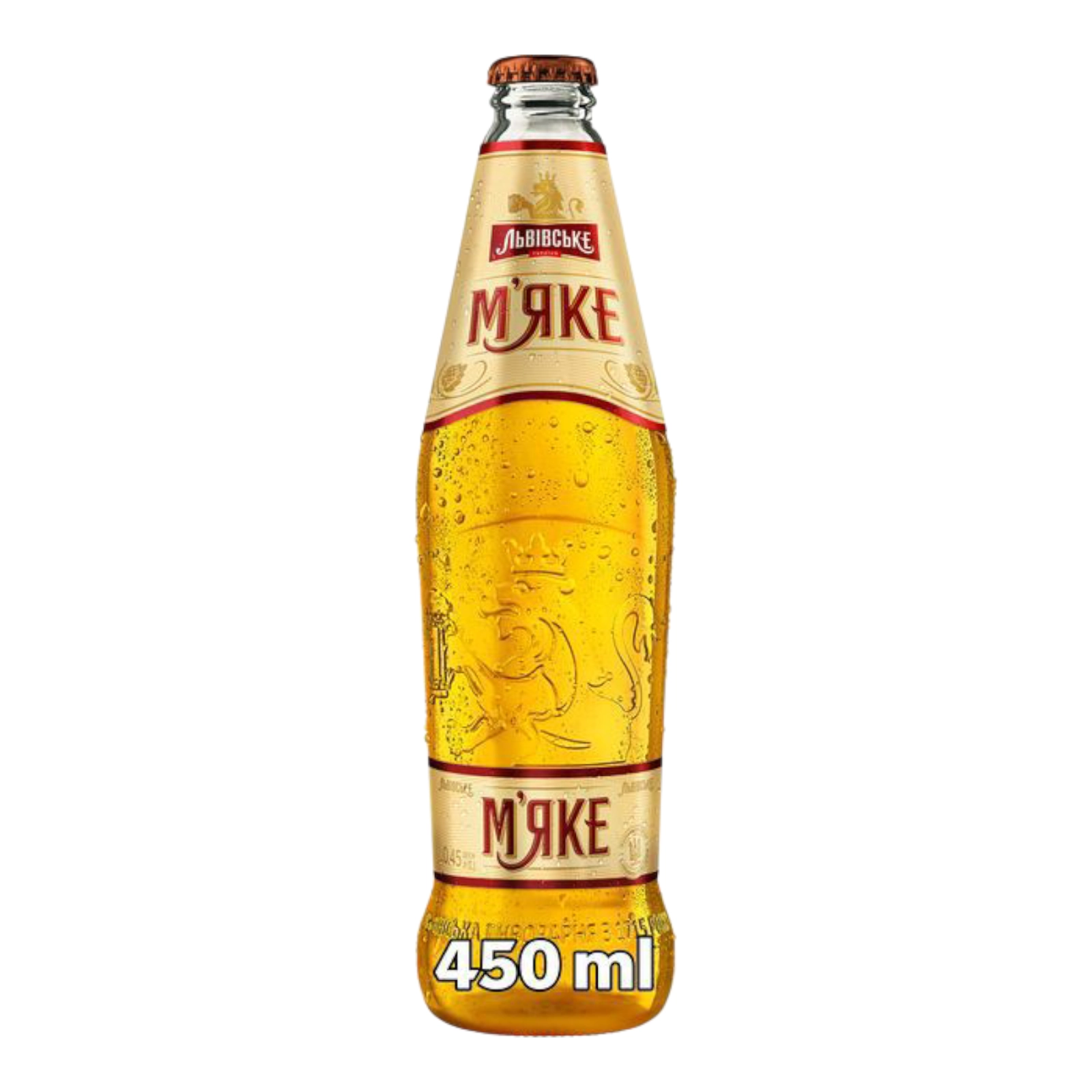 Пиво Львівське М'ЯКЕ 0.45л