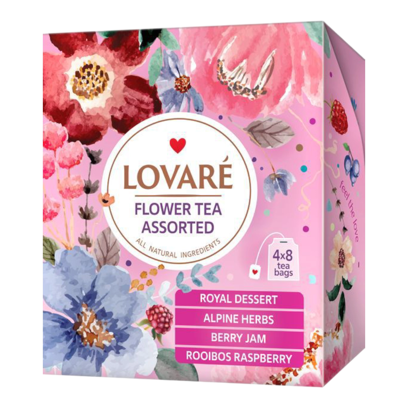 Чай Lovare Flower Tea Assorted 4*8