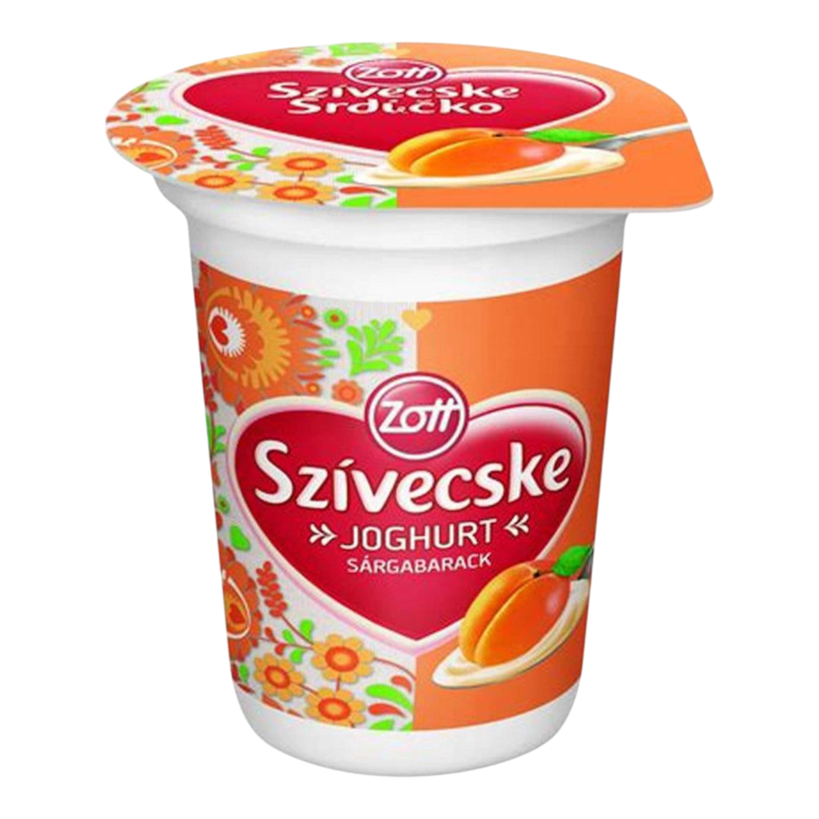 Йогурт стакан зотт сердечко 315г