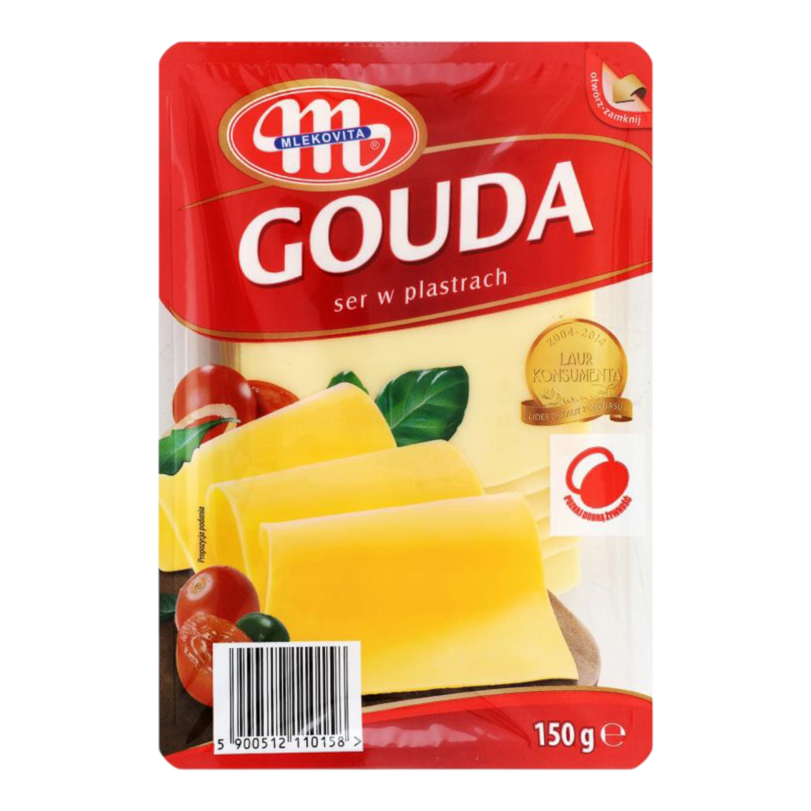 Cир Нарізка Млековіта Гауда 150г