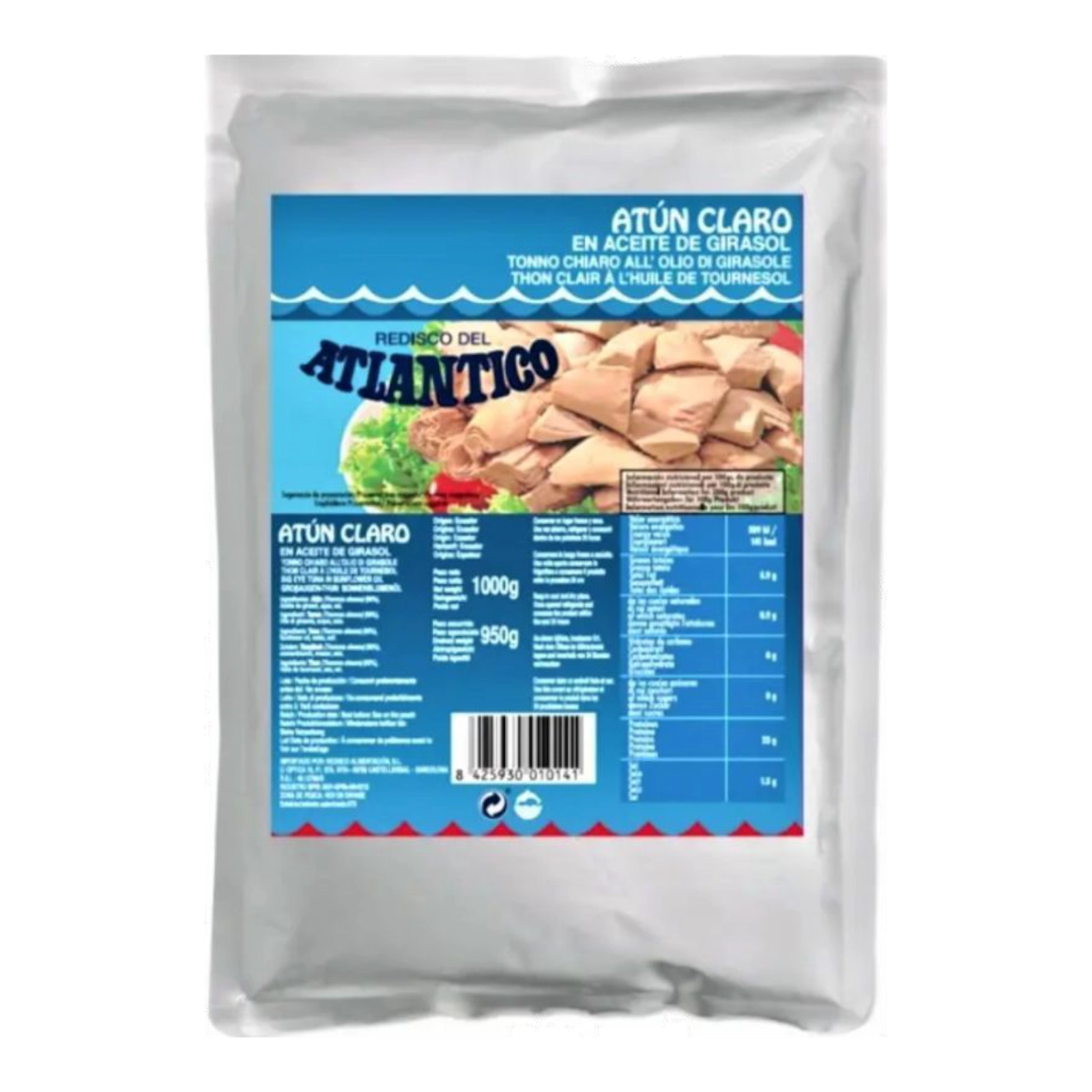 Тунець Атлантіко 1кг