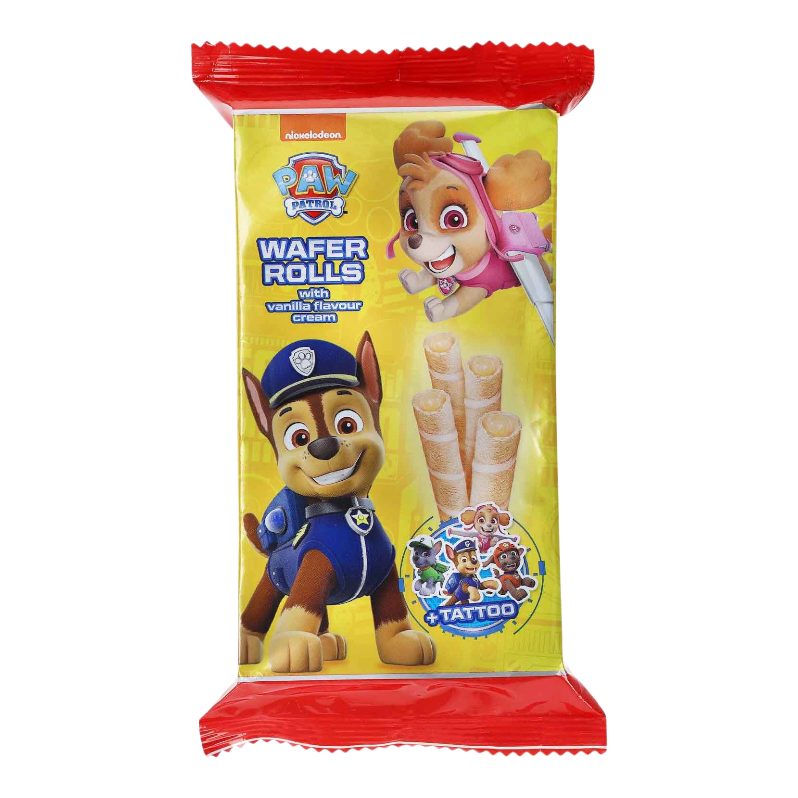 Paw Трубочки ванільні жов