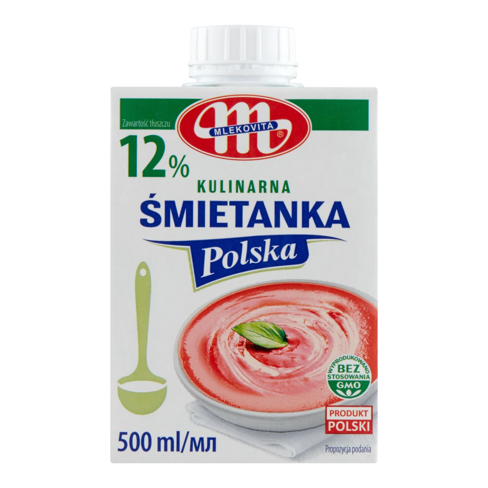 Вершки Mlekovita Smietanka 12% 500ml