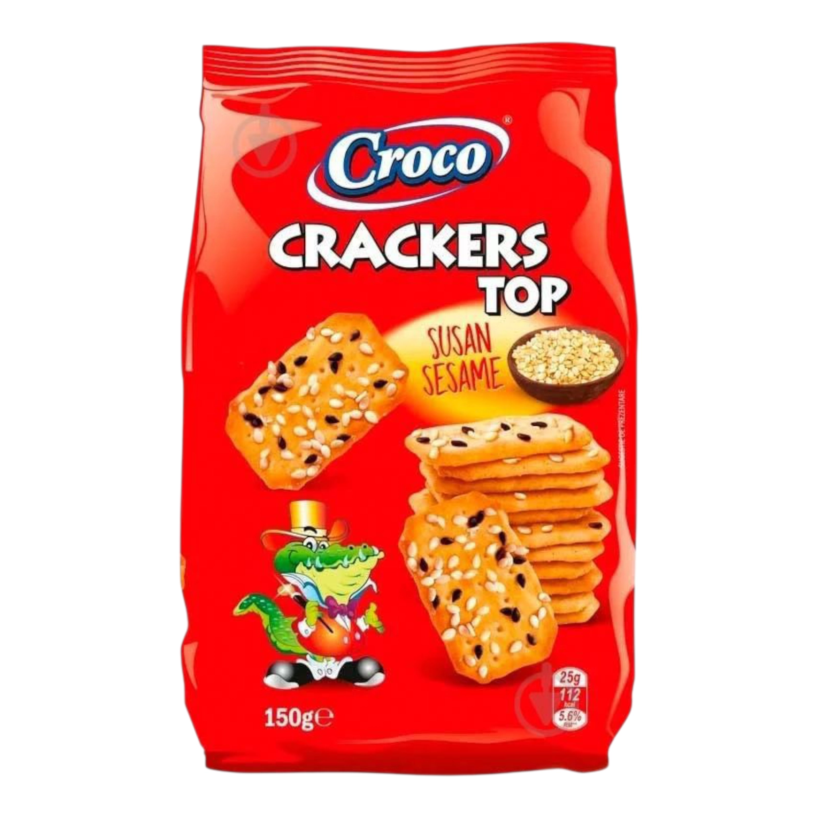 Croco крекер тор з конжутом