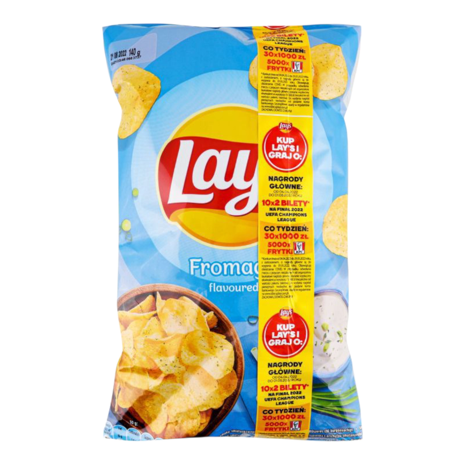 Чіпси Lays Fromage 140