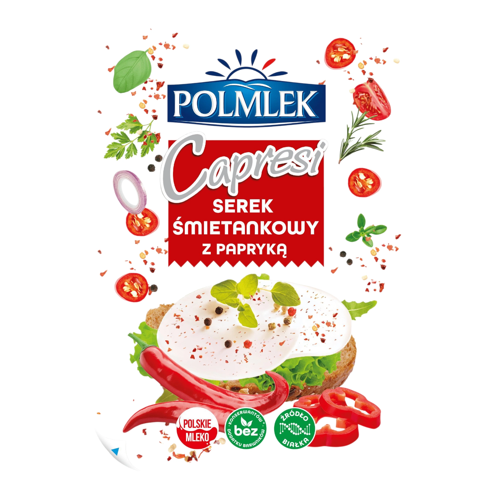 Capresi Polmlek 150g з перцем