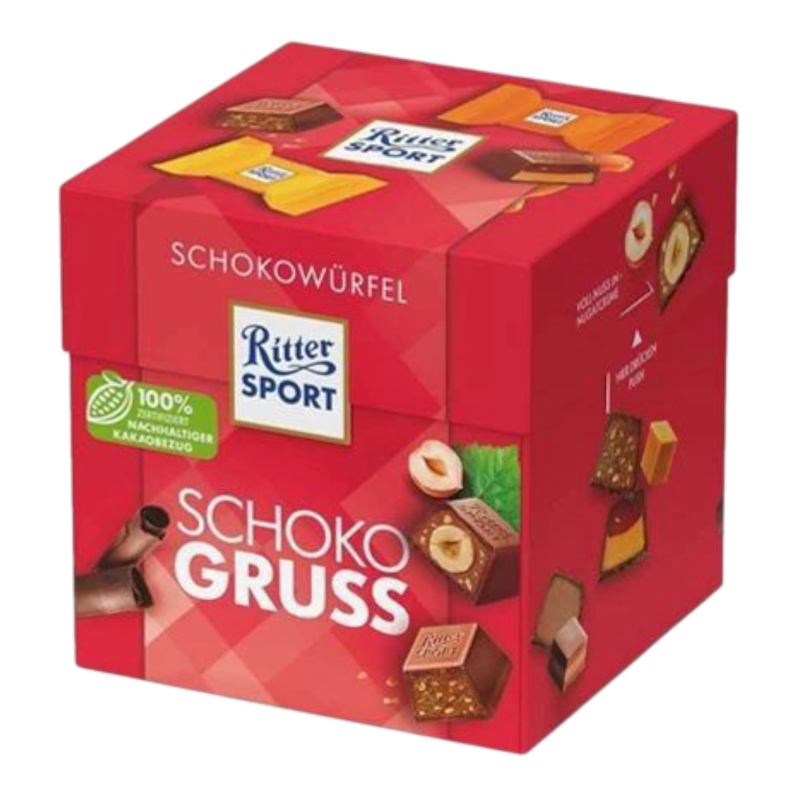шок цук Ritter sport куб чер