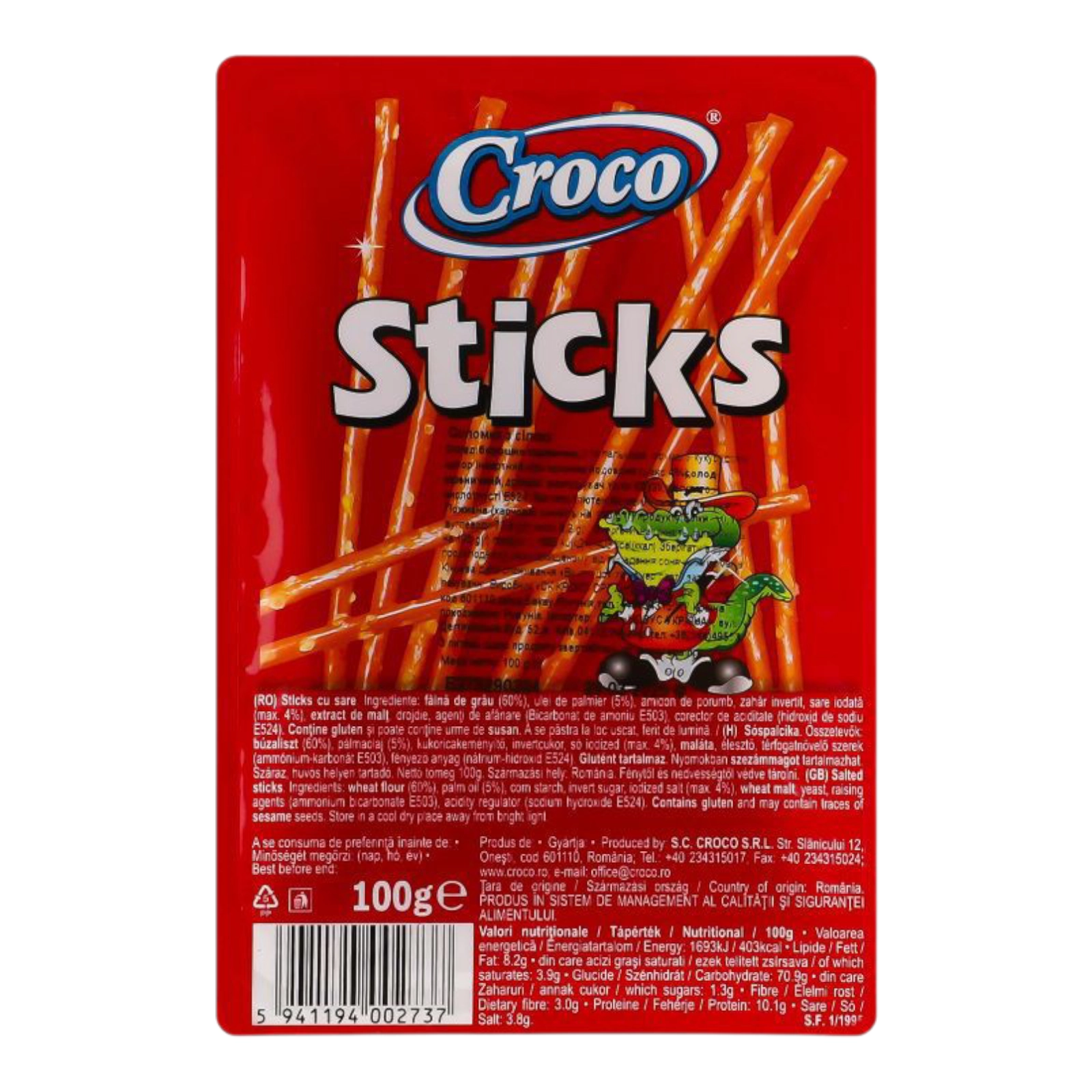 Соломка Croco 100g