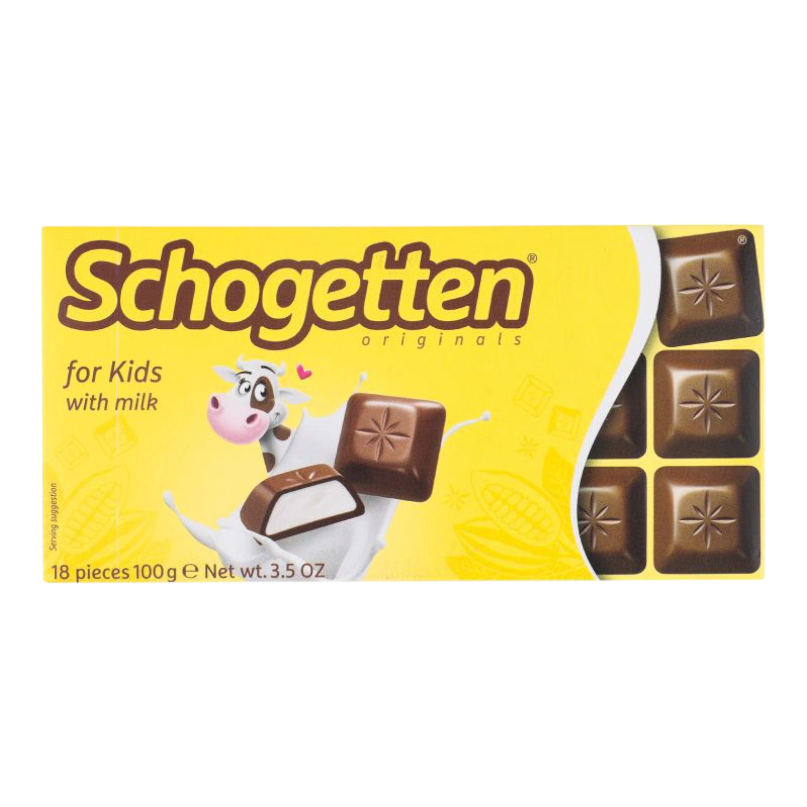 Шок Schogetten 100g for kids with milk