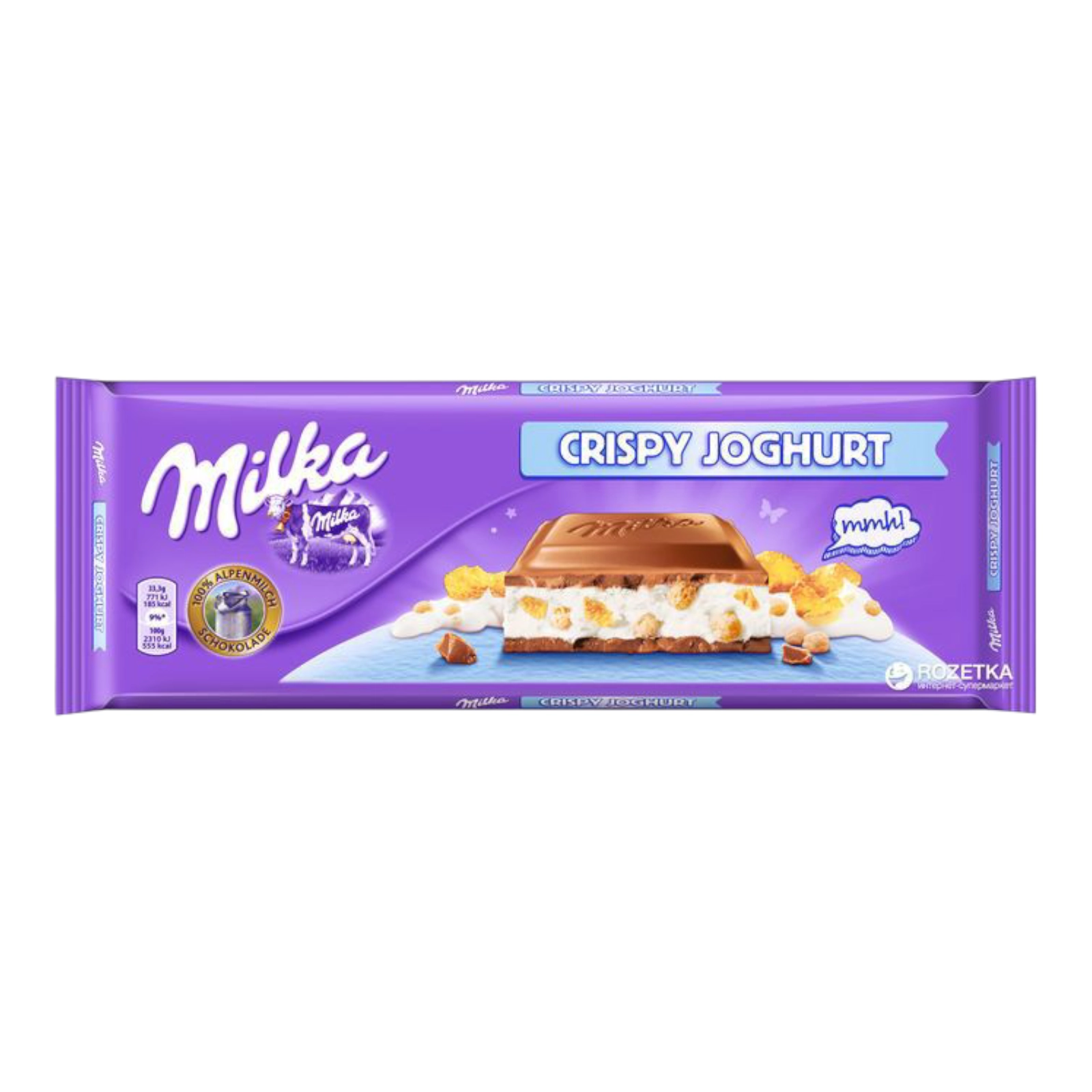Шок Milka Crispy Joghurt 300g