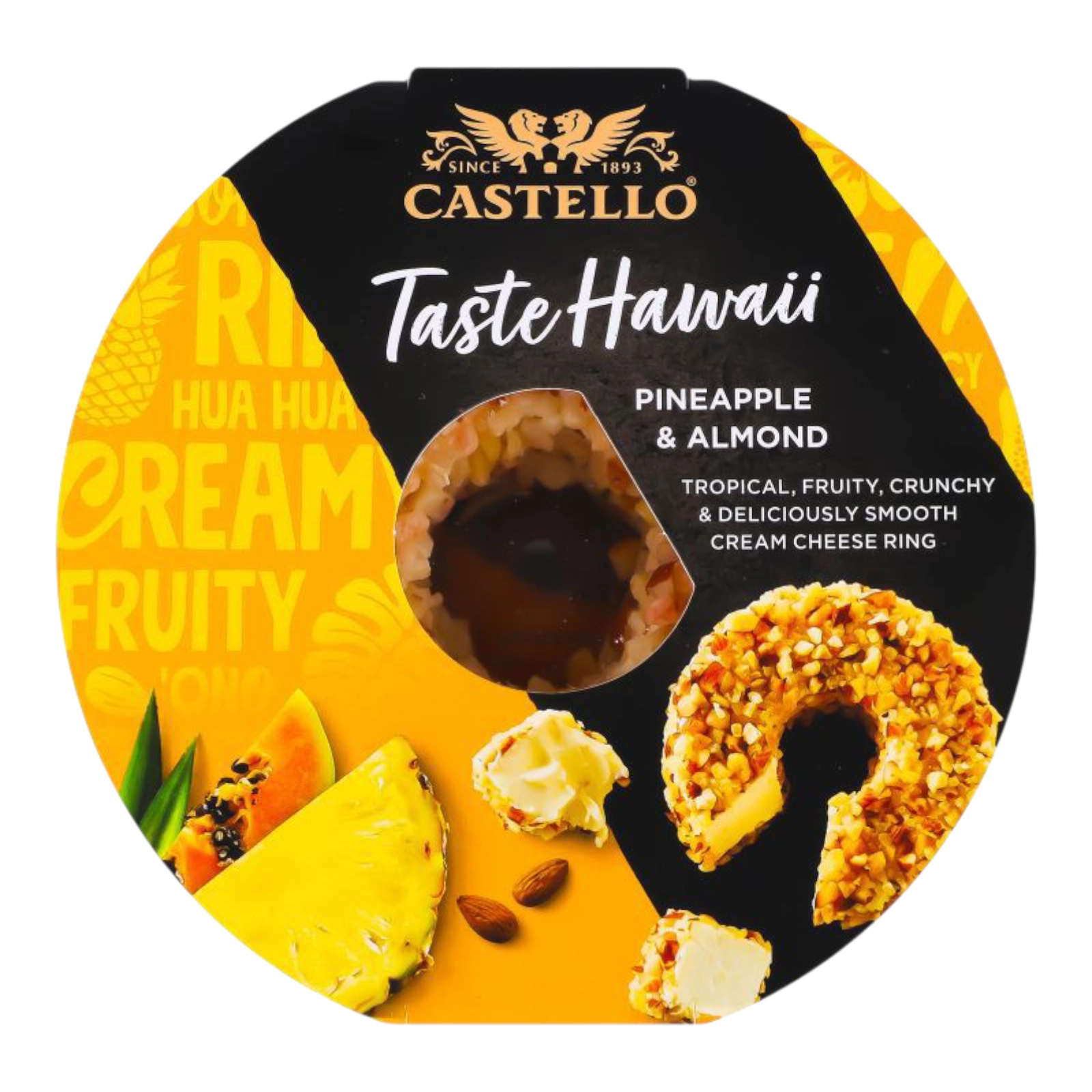 Сир Castello ананас маракуя бублик