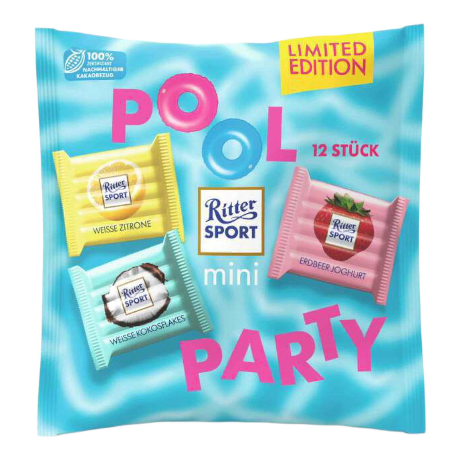 Шок Ritter Sport міні Пул Паті