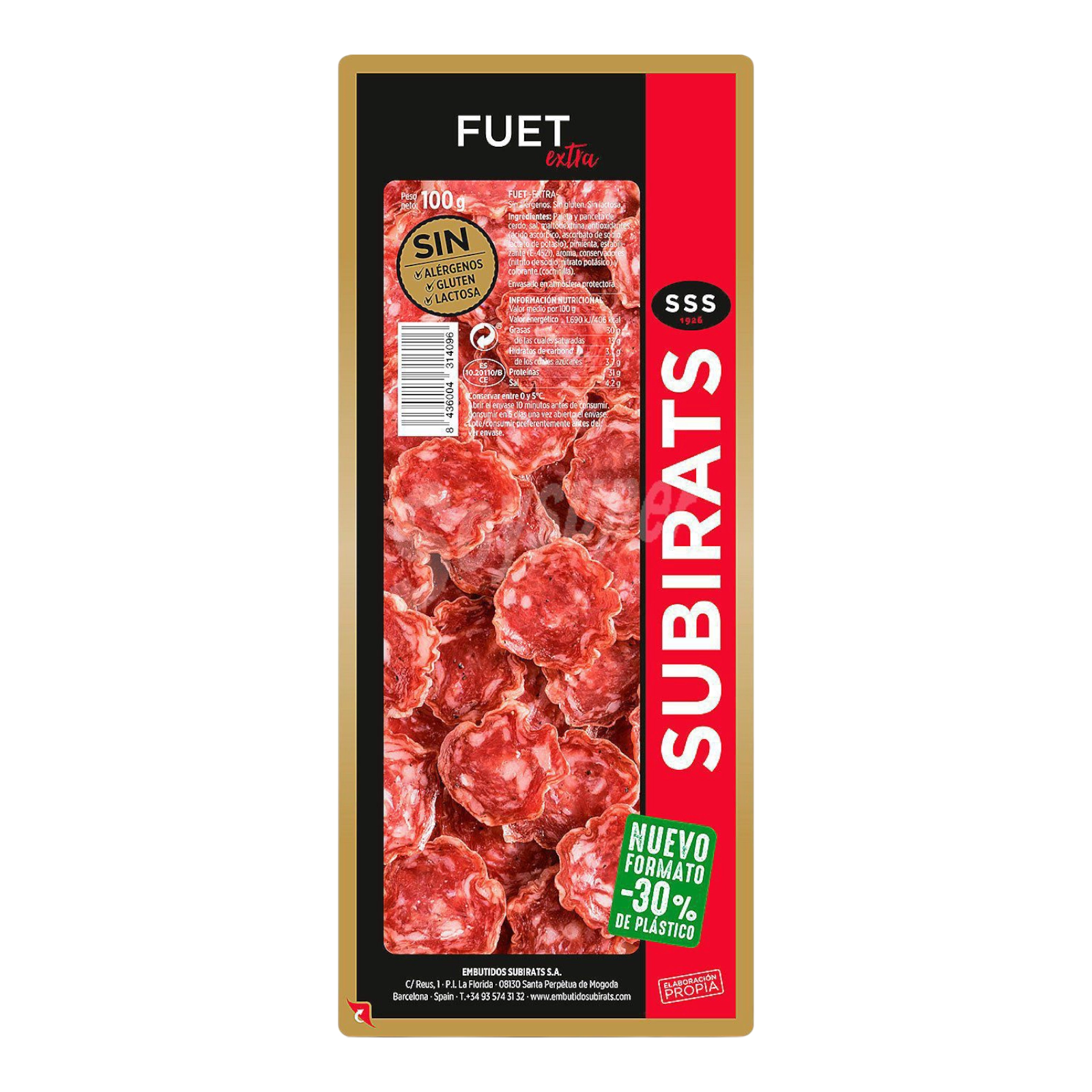 Нарізкa Субіратс Фует 100г