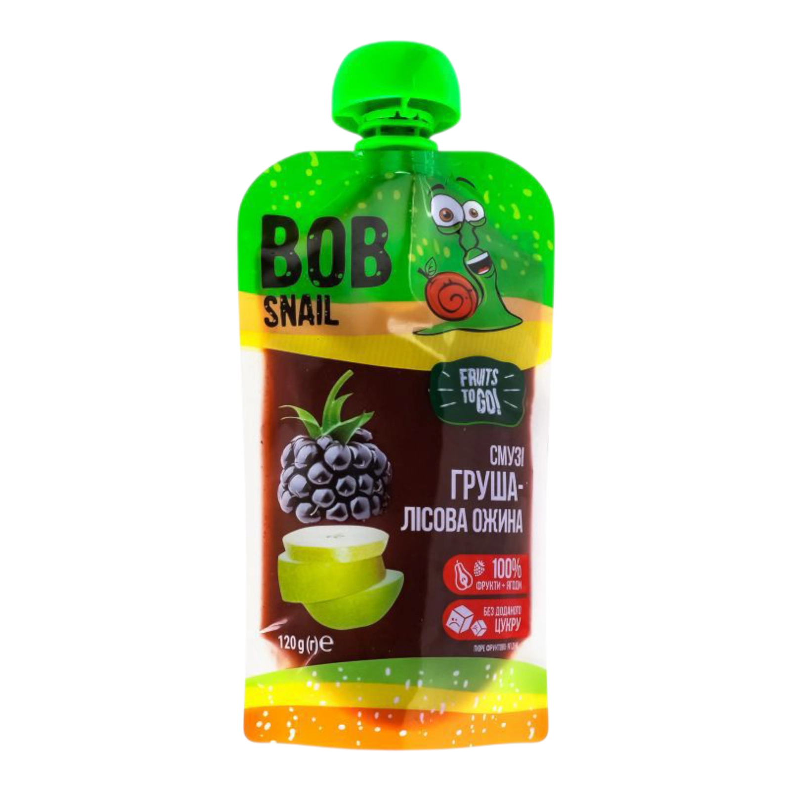 BOB Snail Смузі 120g Груша-лісова ожина