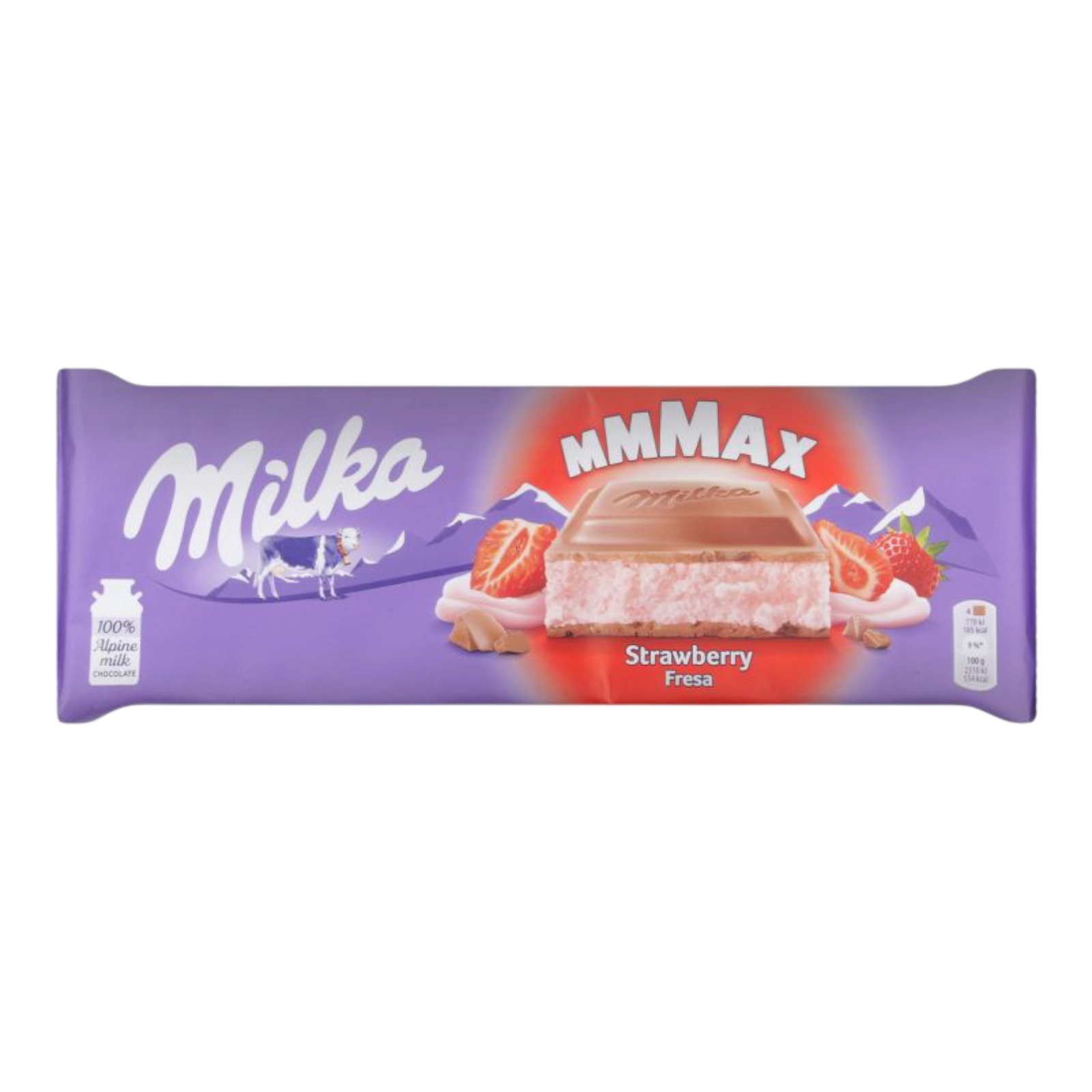 Шоколодка Milka MMMAX 300g Strawberry Cheesecake