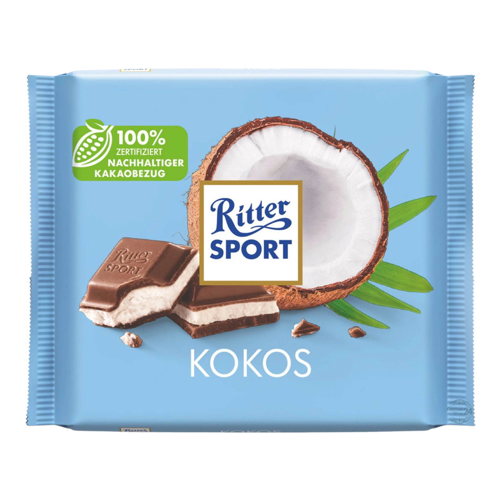 Шок Ritter Sport kokos 100g