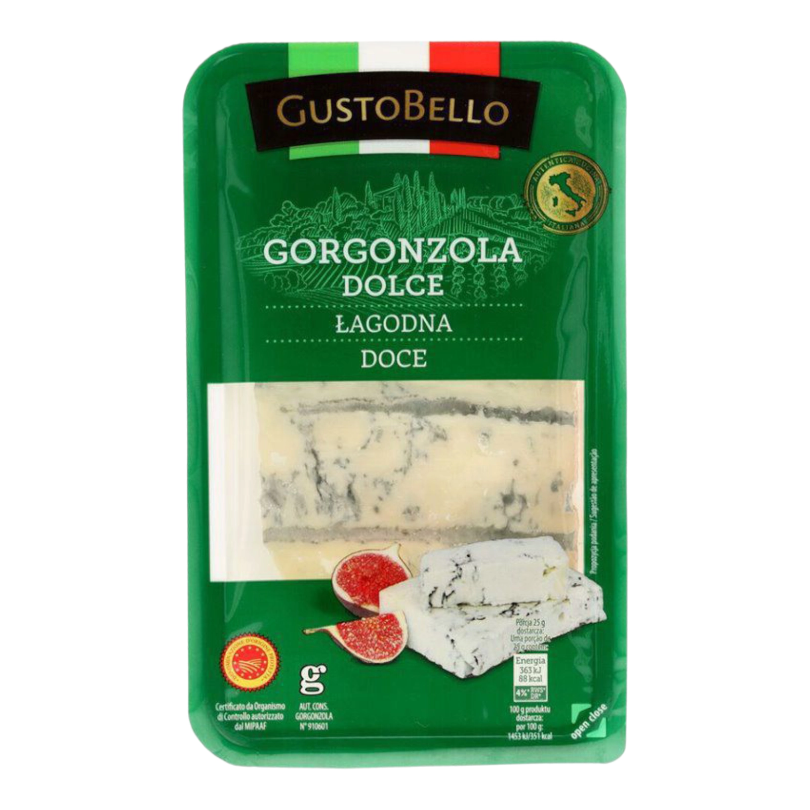 Cир Горганзола Густо Бело