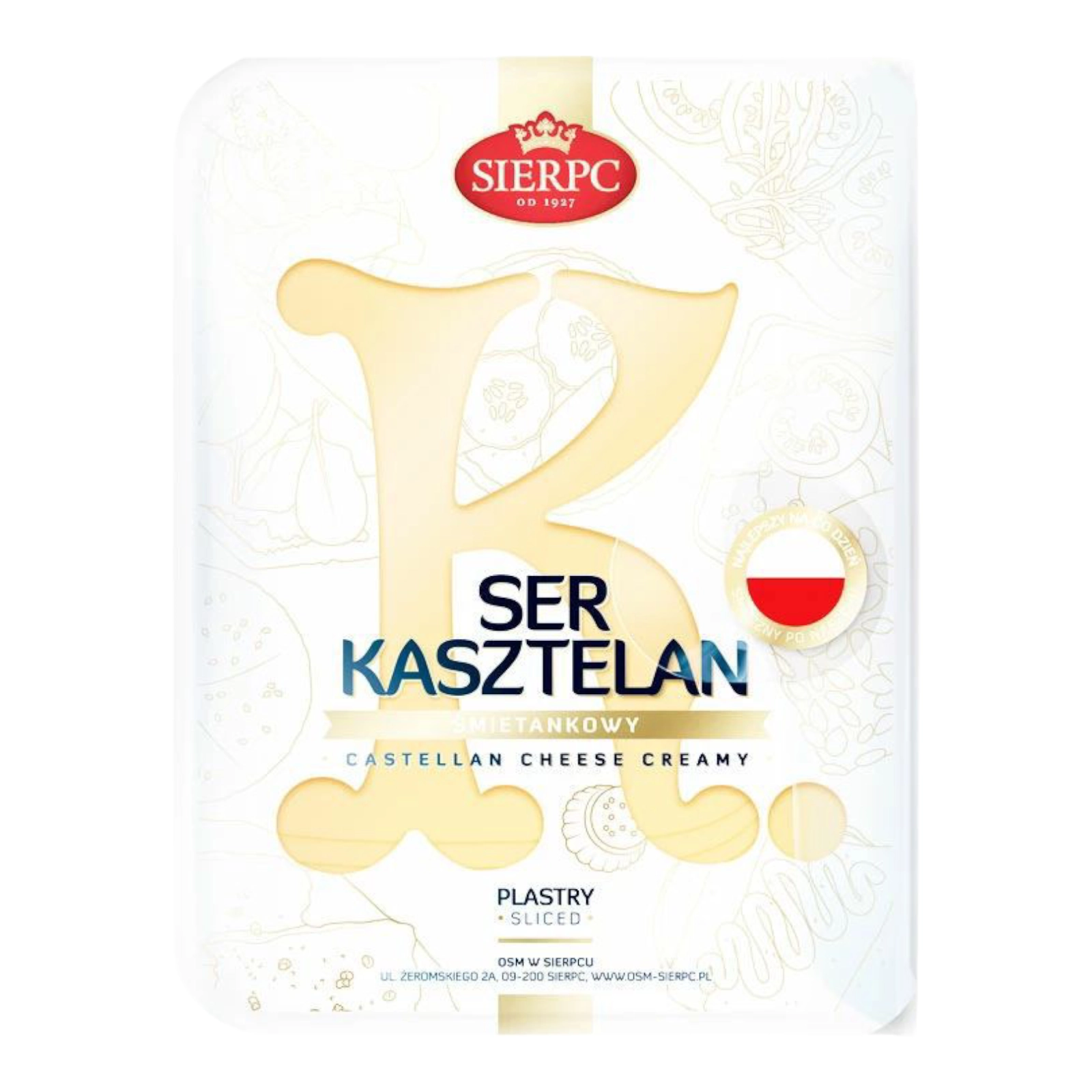 Сир нарізка Сіеррс Касзтелан сметанк 150г