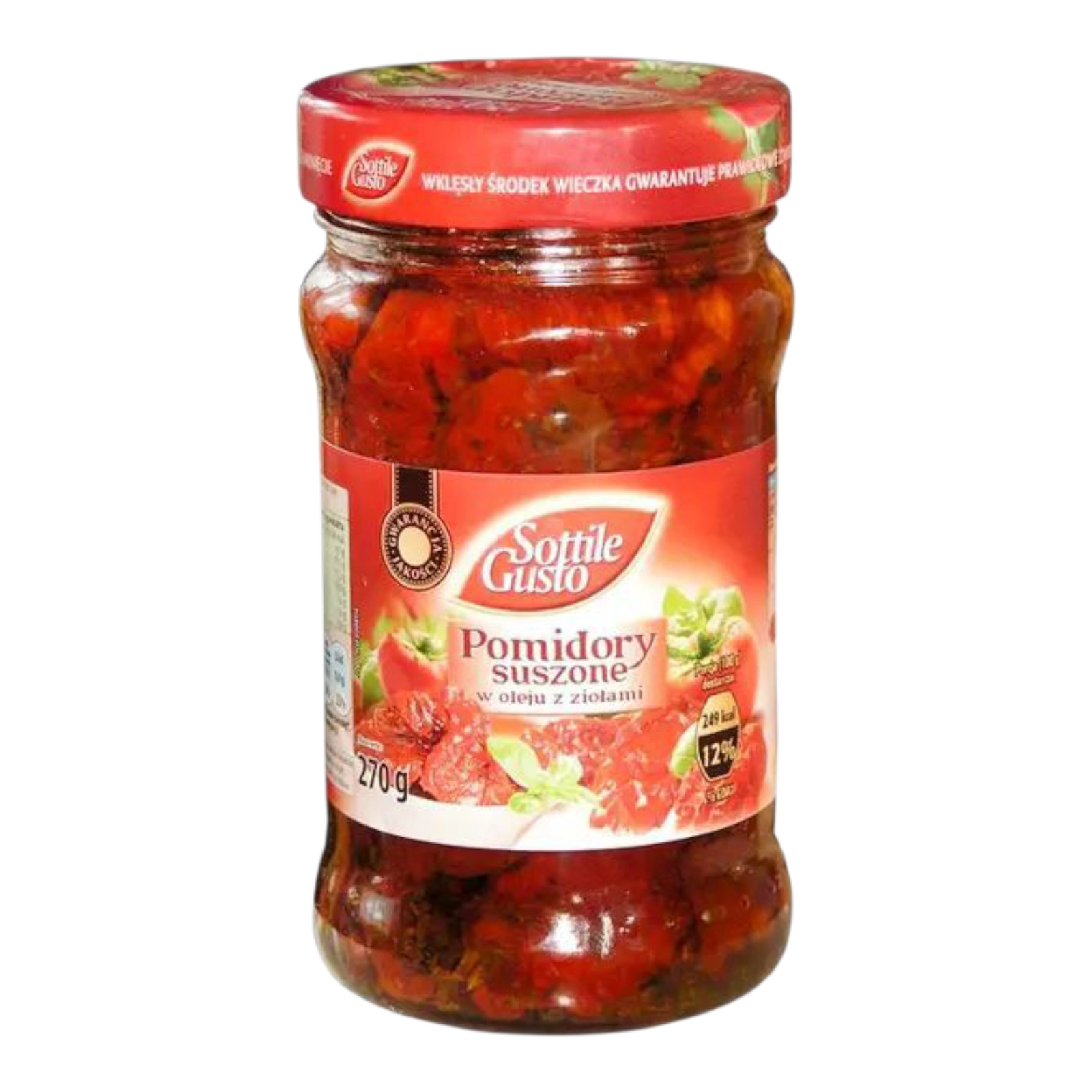 Вялені Томати Sottile Gusto z zurawina