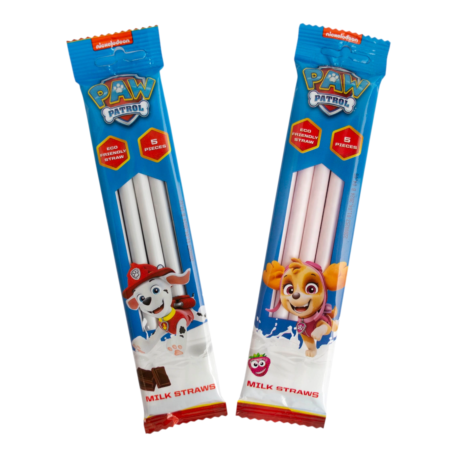 Paw трубочки для молока