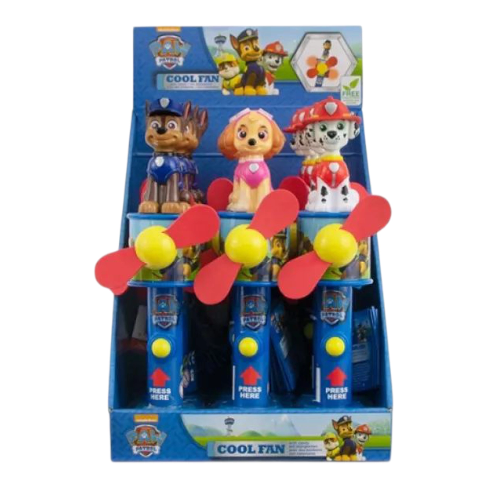 Щенячий Патрульт вентилятор з іграшкою