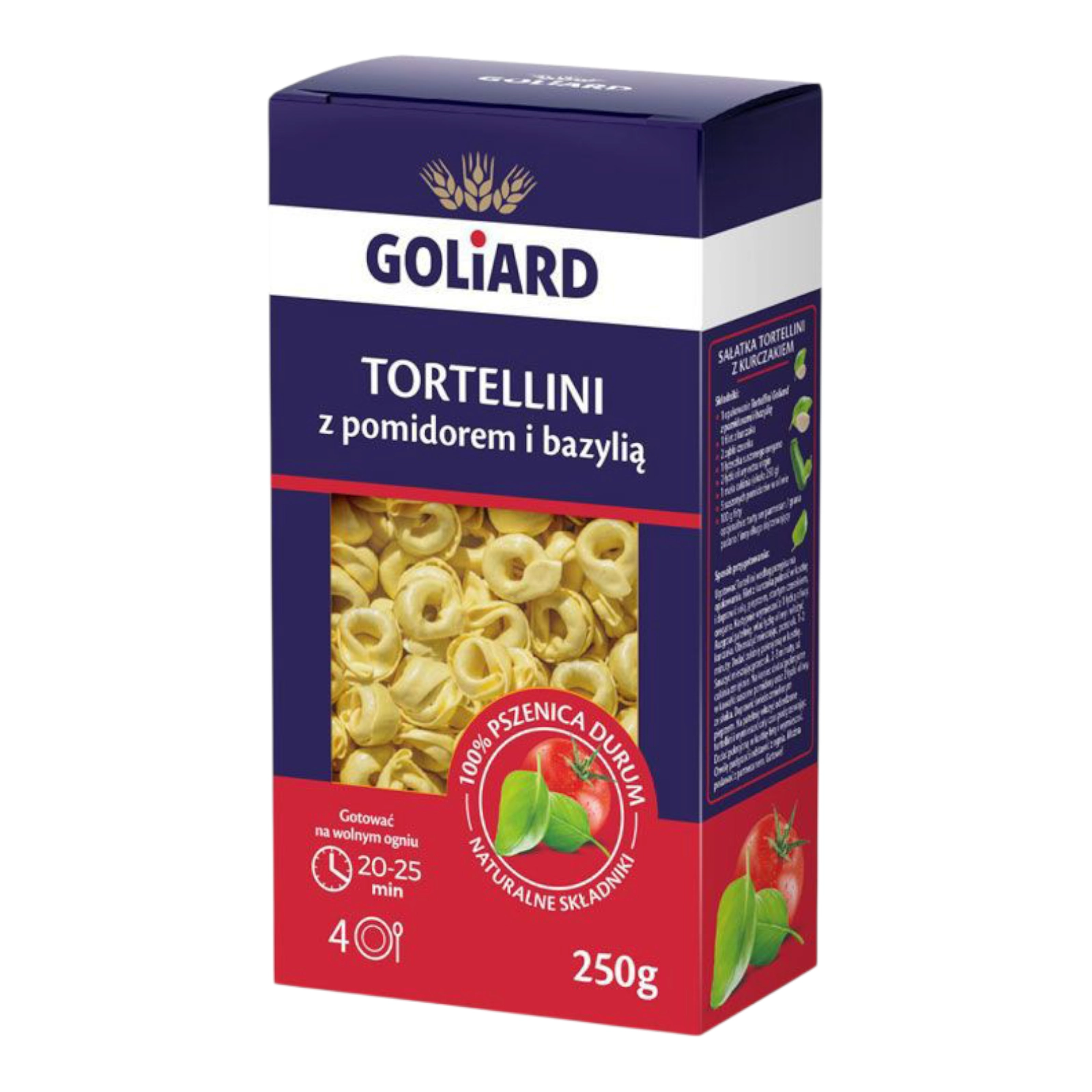 Tortelloni Помідори базілік голіард 250g