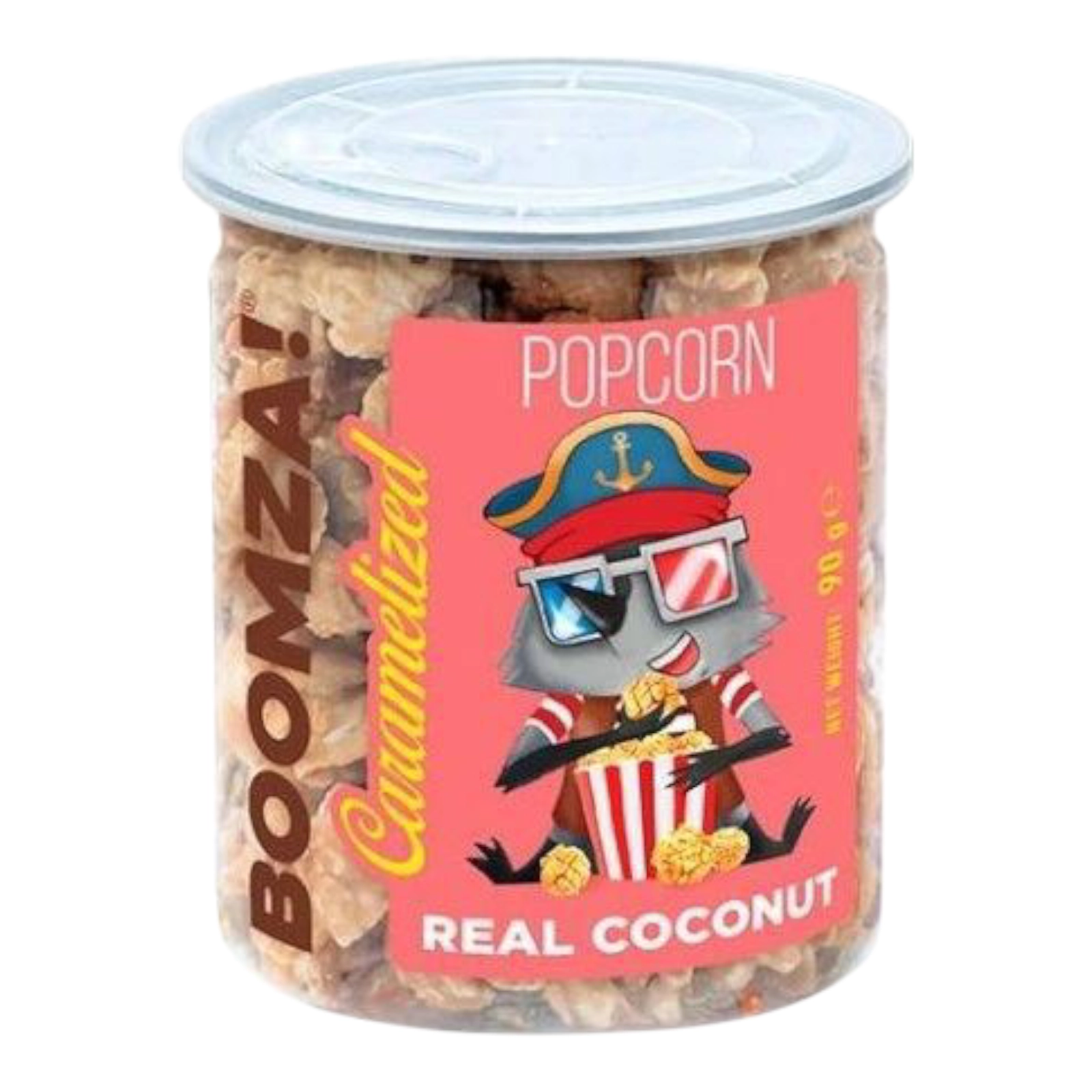 Поп корн тубус бойовий кокос 90гр