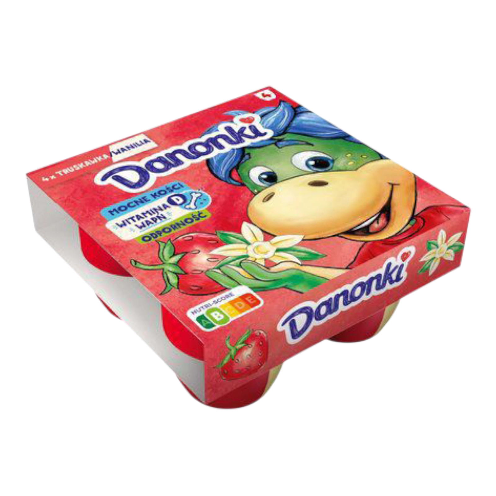 Йогурт Danonki x4 полуниця