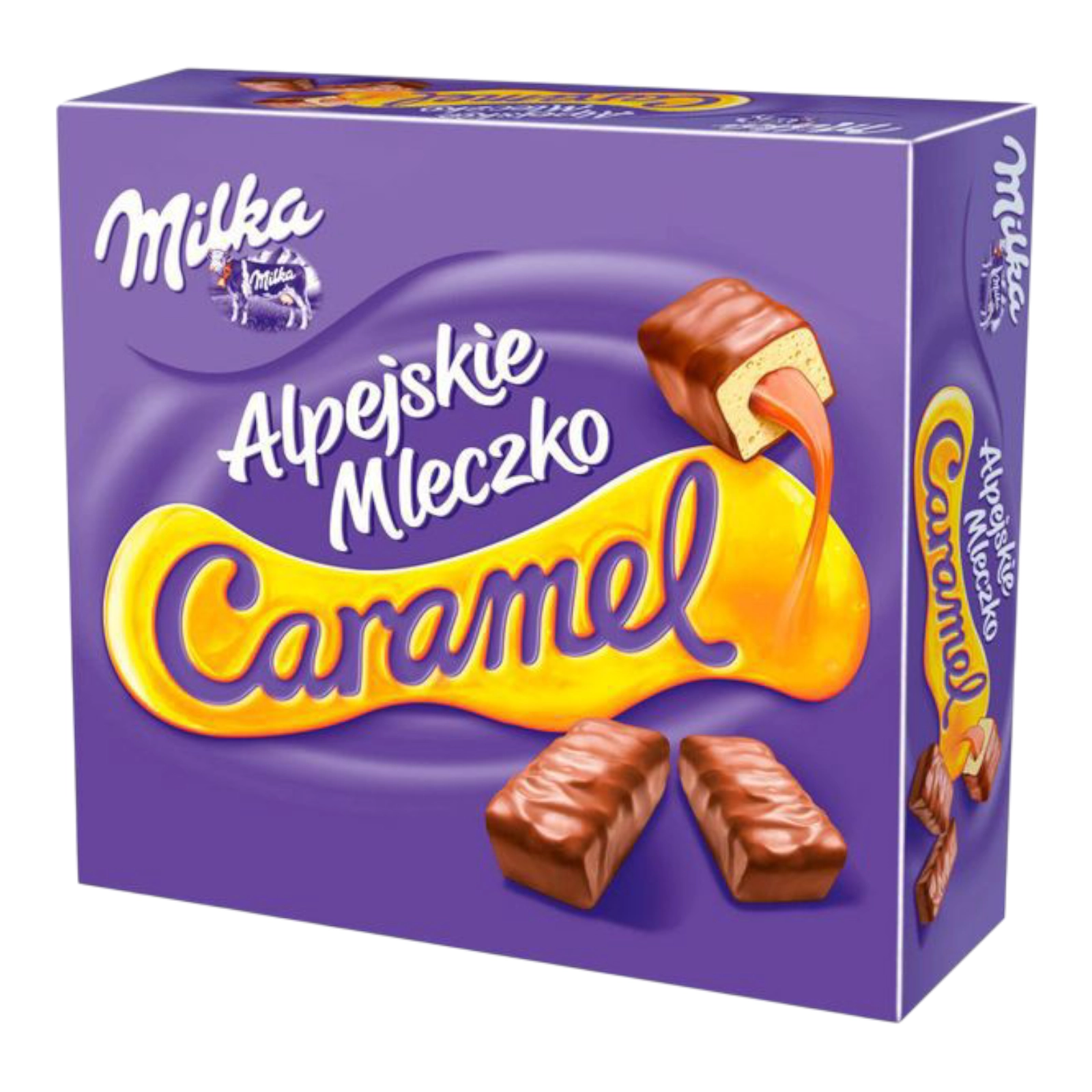 Цукерки Milka Alpejskie Mleczko+Caramel